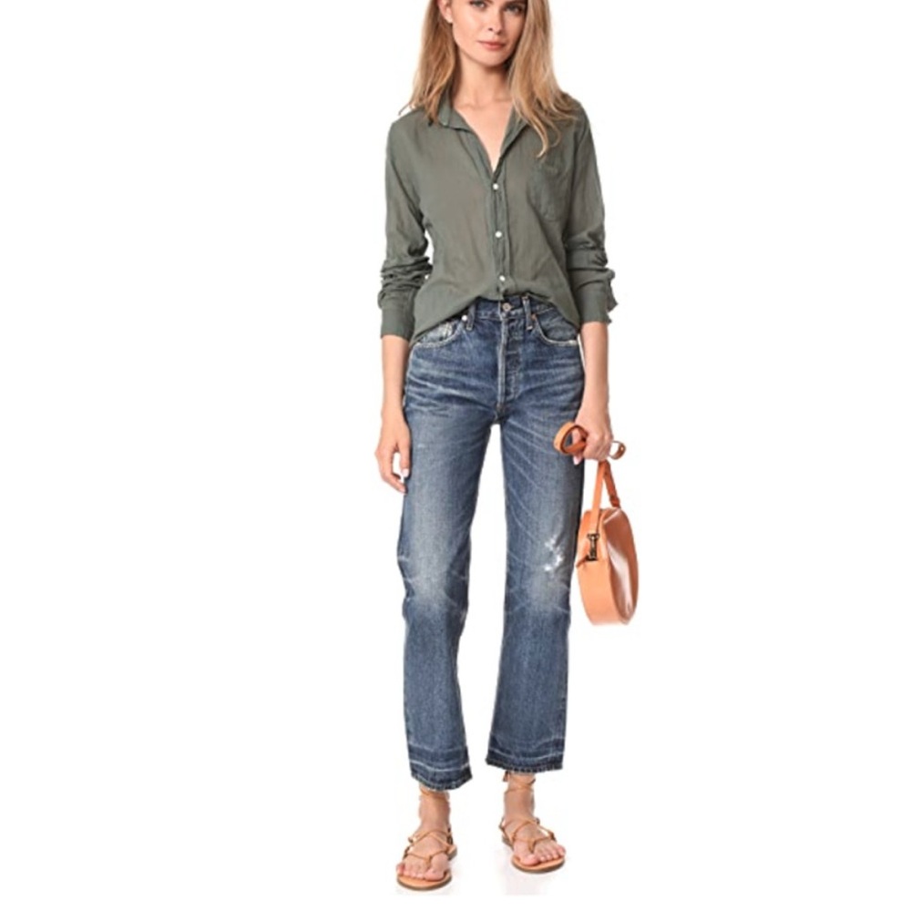 Citizens of Humanity Gia straight leg crop in Rollins 24 26L